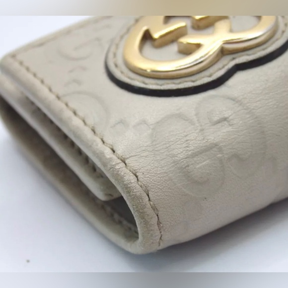 GUCCI Guccissima Heart 6-Key Holder Leather Case ๐โฅ๏ธ๐ฅ - Picture 10 of 16